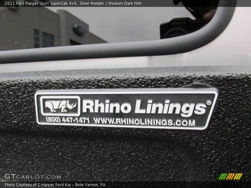 Silver Metallic / Medium Dark Flint 2011 Ford Ranger Sport SuperCab 4x4