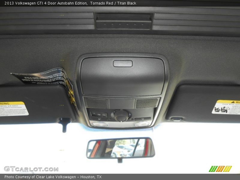 Tornado Red / Titan Black 2013 Volkswagen GTI 4 Door Autobahn Edition