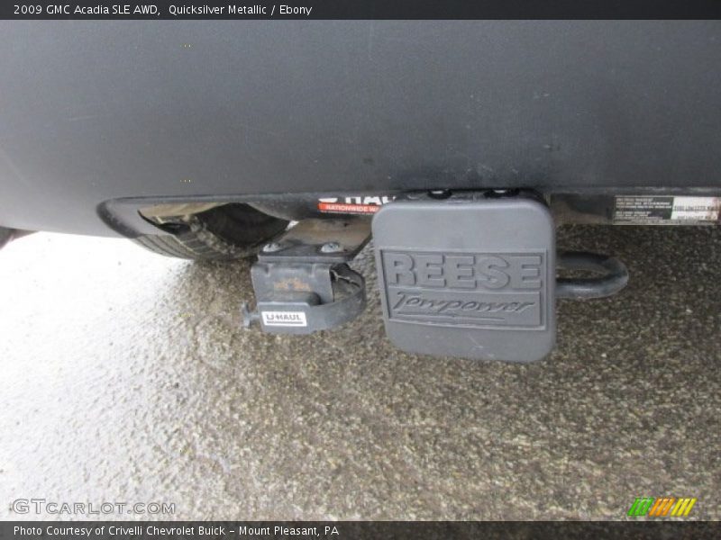 Quicksilver Metallic / Ebony 2009 GMC Acadia SLE AWD