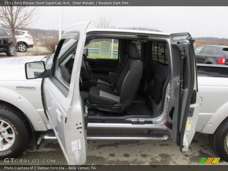  2011 Ranger Sport SuperCab 4x4 Medium Dark Flint Interior
