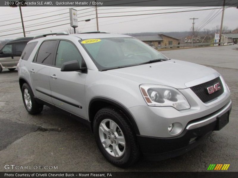 Front 3/4 View of 2009 Acadia SLE AWD