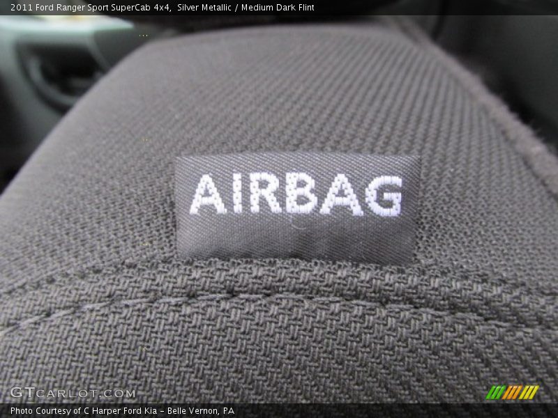 Silver Metallic / Medium Dark Flint 2011 Ford Ranger Sport SuperCab 4x4