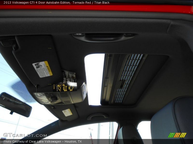 Tornado Red / Titan Black 2013 Volkswagen GTI 4 Door Autobahn Edition