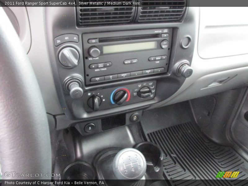  2011 Ranger Sport SuperCab 4x4 5 Speed Manual Shifter