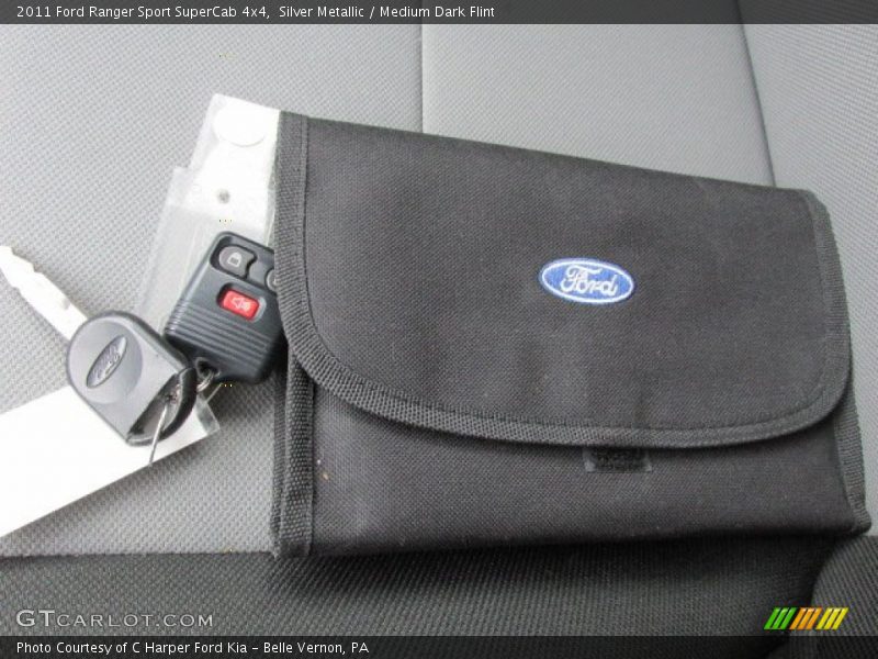 Silver Metallic / Medium Dark Flint 2011 Ford Ranger Sport SuperCab 4x4