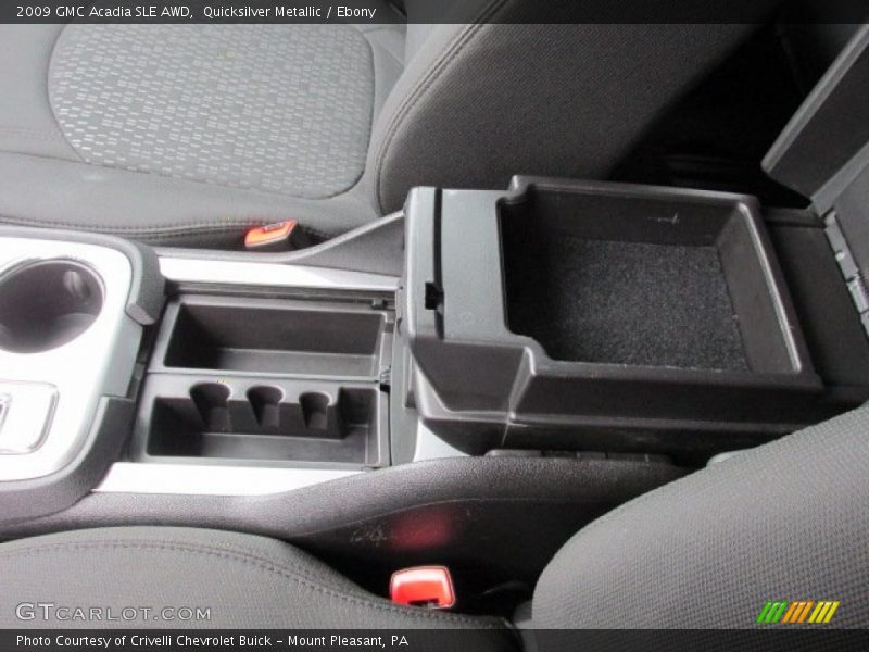 Quicksilver Metallic / Ebony 2009 GMC Acadia SLE AWD