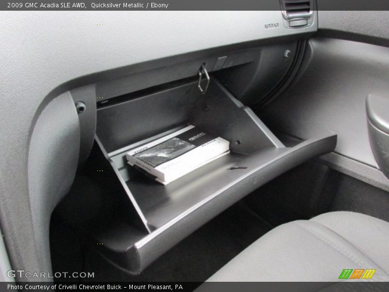 Quicksilver Metallic / Ebony 2009 GMC Acadia SLE AWD