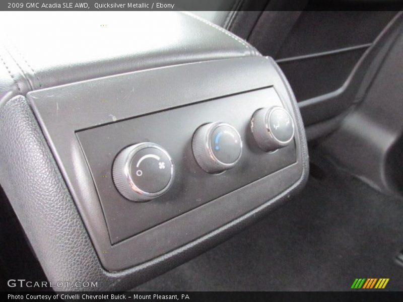Quicksilver Metallic / Ebony 2009 GMC Acadia SLE AWD