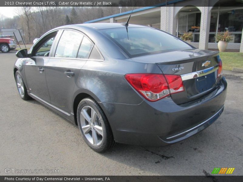 Cyber Gray Metallic / Jet Black 2013 Chevrolet Cruze LT/RS