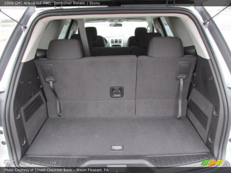  2009 Acadia SLE AWD Trunk