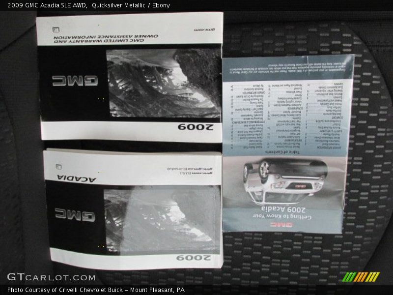 Books/Manuals of 2009 Acadia SLE AWD