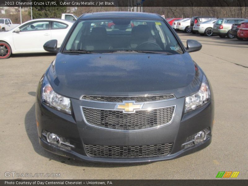 Cyber Gray Metallic / Jet Black 2013 Chevrolet Cruze LT/RS