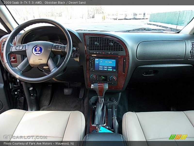 Dashboard of 2009 9-7X 5.3i AWD