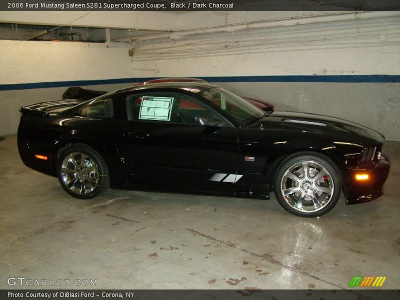 Black / Dark Charcoal 2006 Ford Mustang Saleen S281 Supercharged Coupe