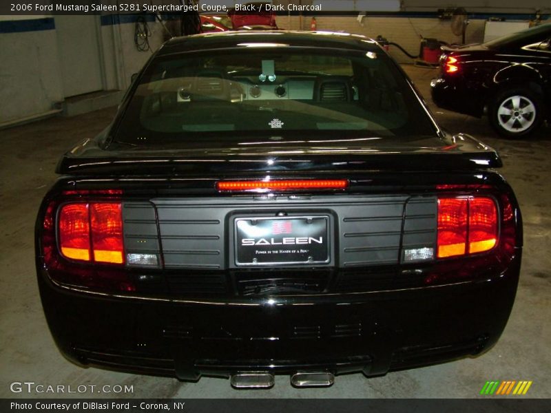 Black / Dark Charcoal 2006 Ford Mustang Saleen S281 Supercharged Coupe