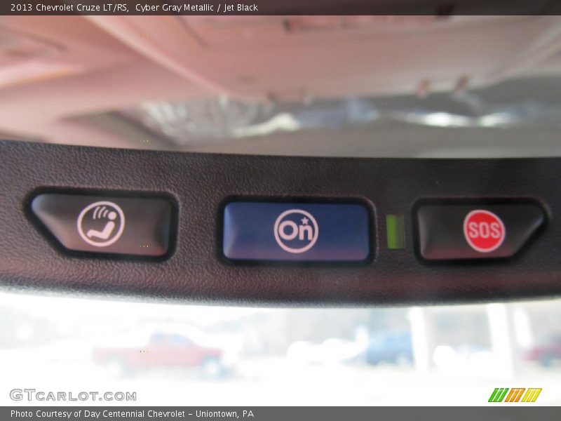 Cyber Gray Metallic / Jet Black 2013 Chevrolet Cruze LT/RS