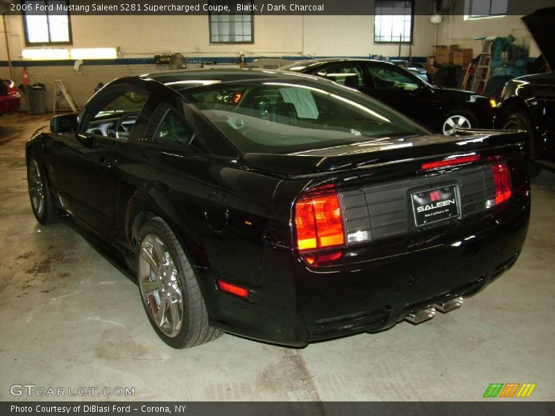 Black / Dark Charcoal 2006 Ford Mustang Saleen S281 Supercharged Coupe