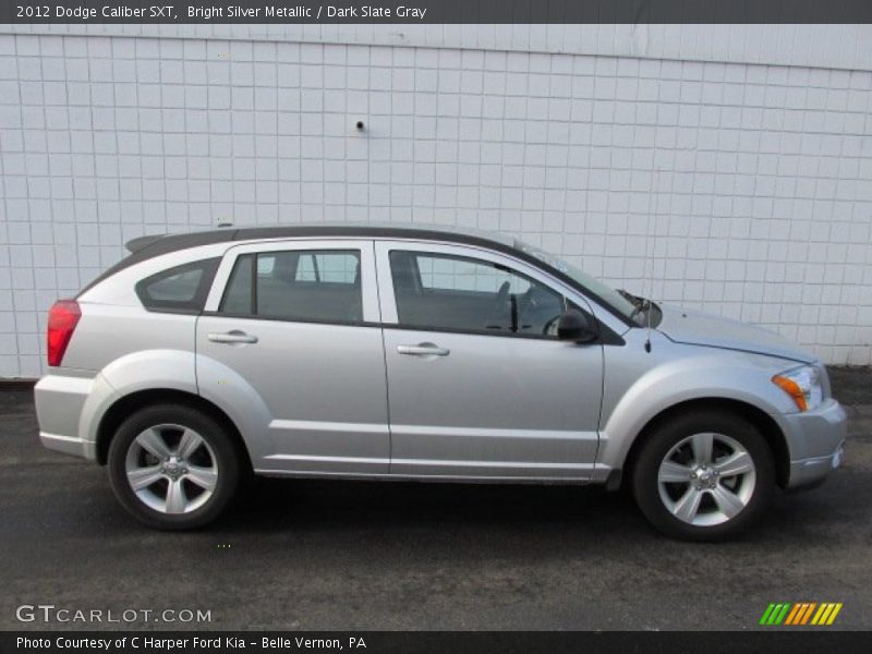 Bright Silver Metallic / Dark Slate Gray 2012 Dodge Caliber SXT