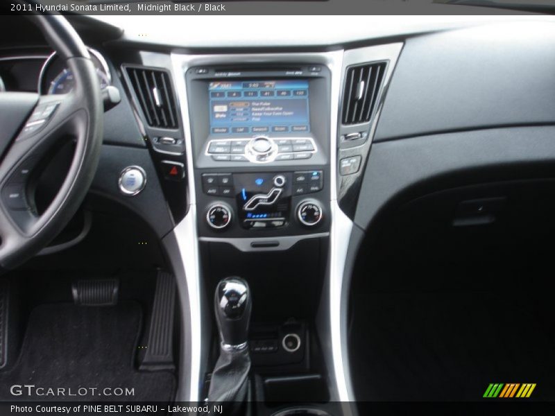 Midnight Black / Black 2011 Hyundai Sonata Limited