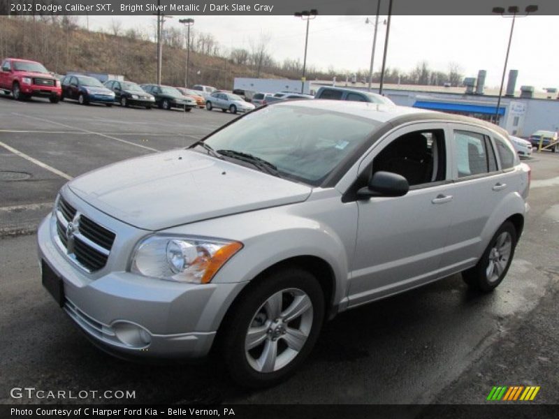 Bright Silver Metallic / Dark Slate Gray 2012 Dodge Caliber SXT