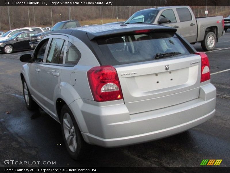 Bright Silver Metallic / Dark Slate Gray 2012 Dodge Caliber SXT