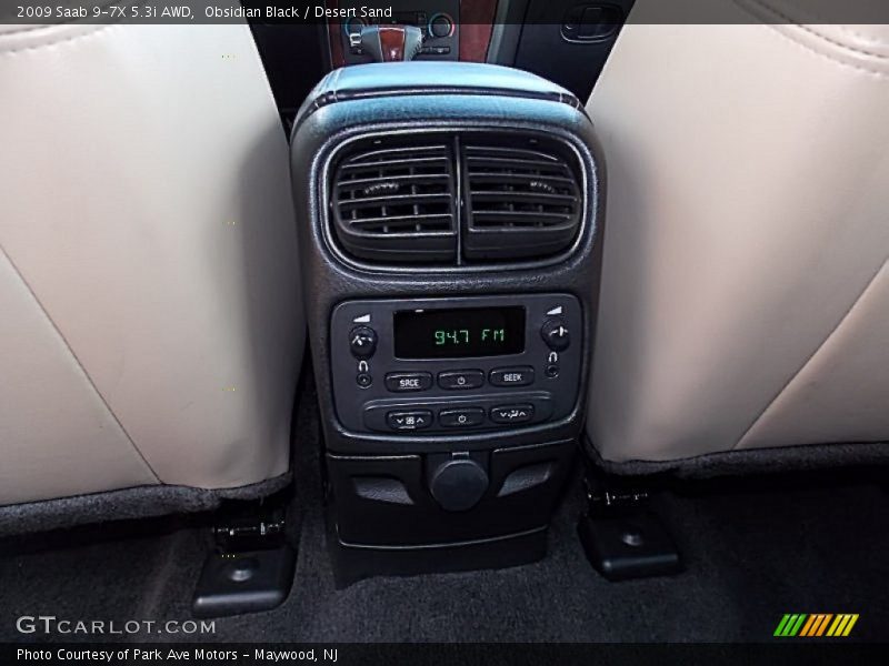 Obsidian Black / Desert Sand 2009 Saab 9-7X 5.3i AWD