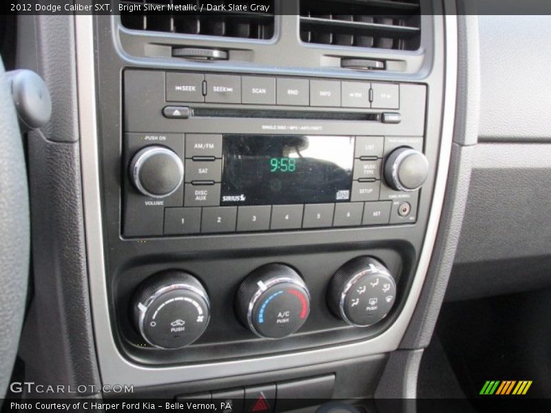 Bright Silver Metallic / Dark Slate Gray 2012 Dodge Caliber SXT
