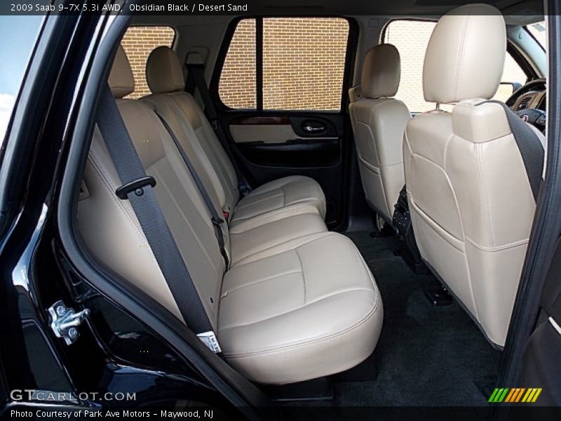 Rear Seat of 2009 9-7X 5.3i AWD