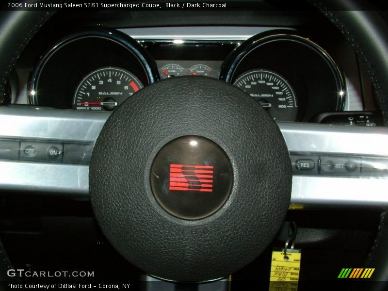 Black / Dark Charcoal 2006 Ford Mustang Saleen S281 Supercharged Coupe