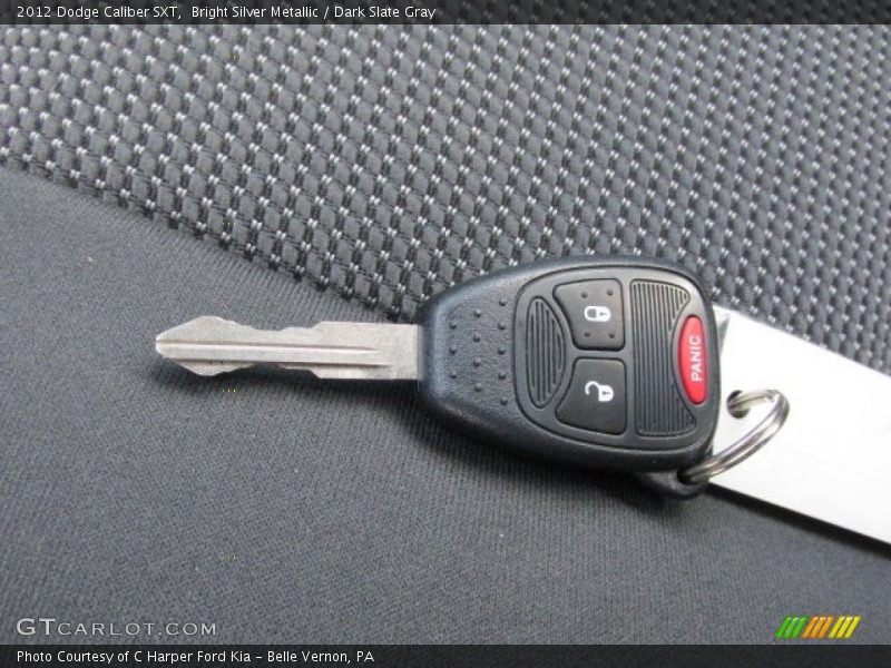 Bright Silver Metallic / Dark Slate Gray 2012 Dodge Caliber SXT