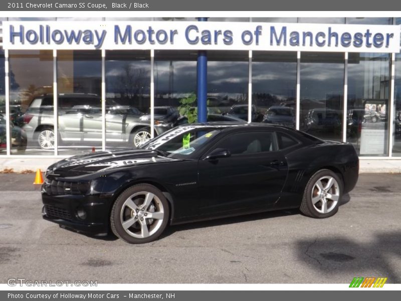 Black / Black 2011 Chevrolet Camaro SS Coupe