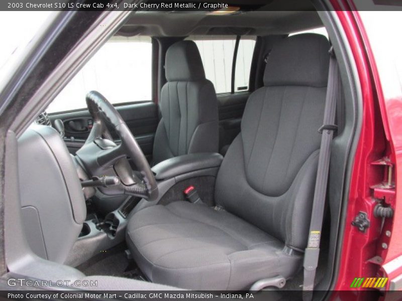 Front Seat of 2003 S10 LS Crew Cab 4x4