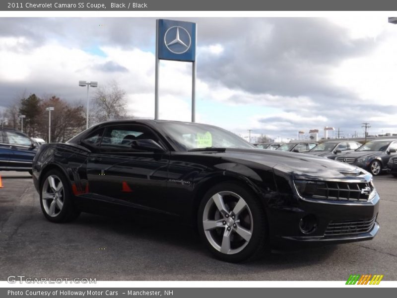 Black / Black 2011 Chevrolet Camaro SS Coupe