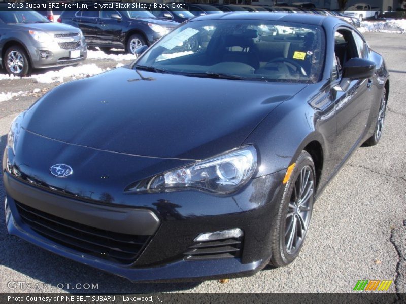 Crystal Black Silica / Black Cloth 2013 Subaru BRZ Premium
