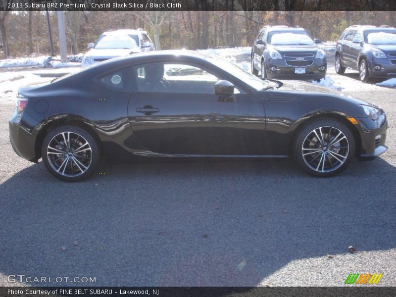 Crystal Black Silica / Black Cloth 2013 Subaru BRZ Premium
