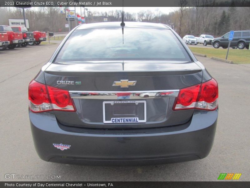 Cyber Gray Metallic / Jet Black 2013 Chevrolet Cruze ECO