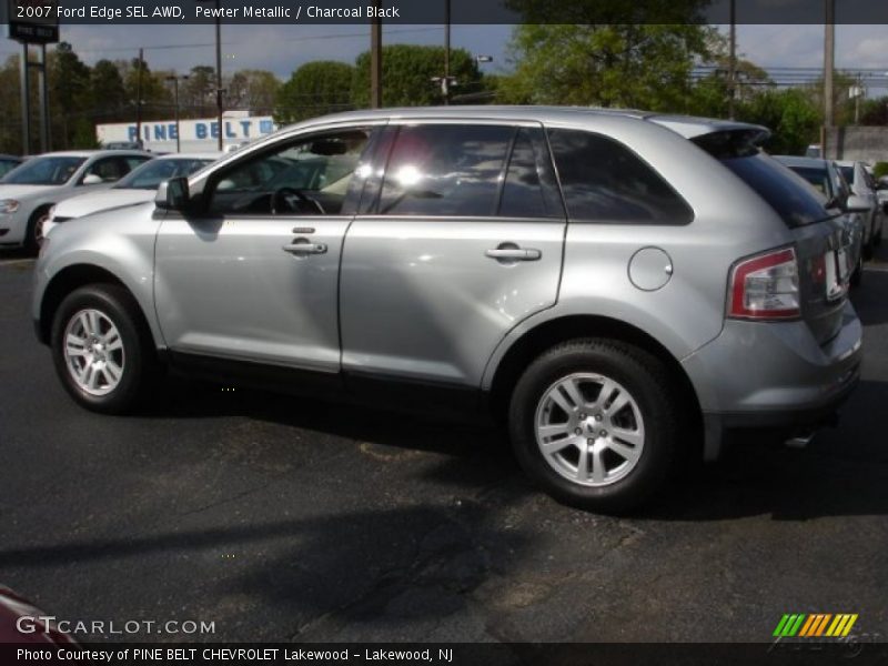 Pewter Metallic / Charcoal Black 2007 Ford Edge SEL AWD