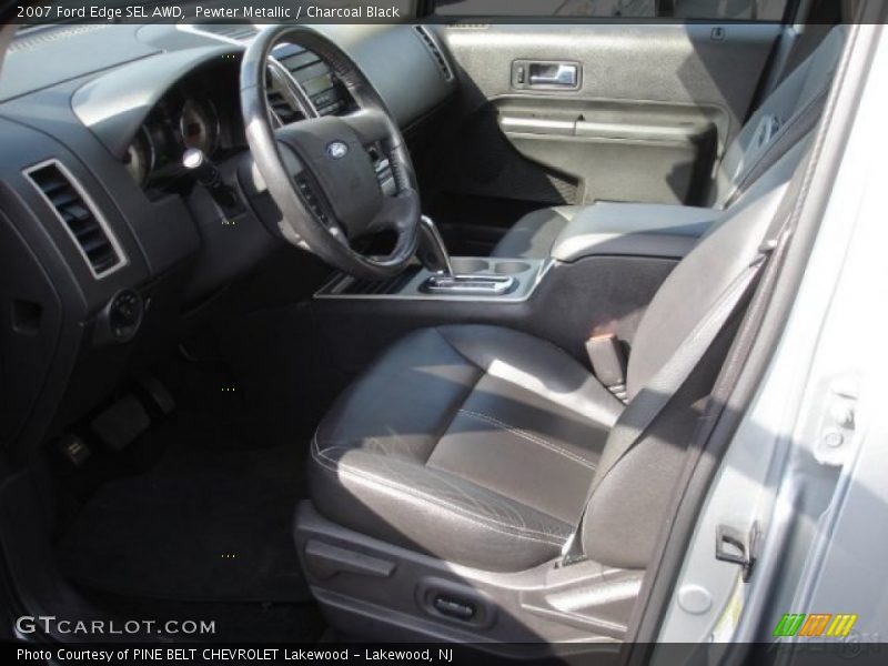  2007 Edge SEL AWD Charcoal Black Interior