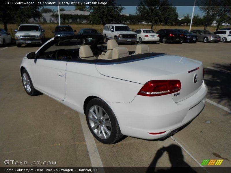 Candy White / Cornsilk Beige 2013 Volkswagen Eos Komfort