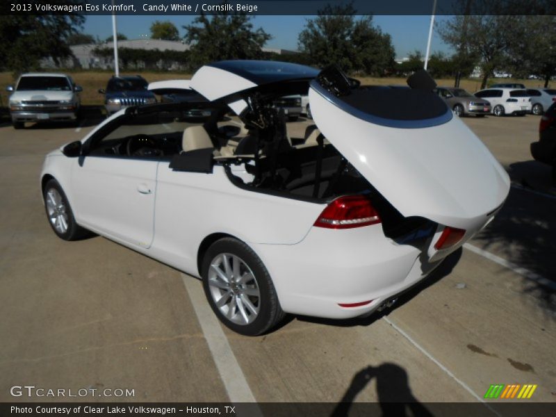 Candy White / Cornsilk Beige 2013 Volkswagen Eos Komfort