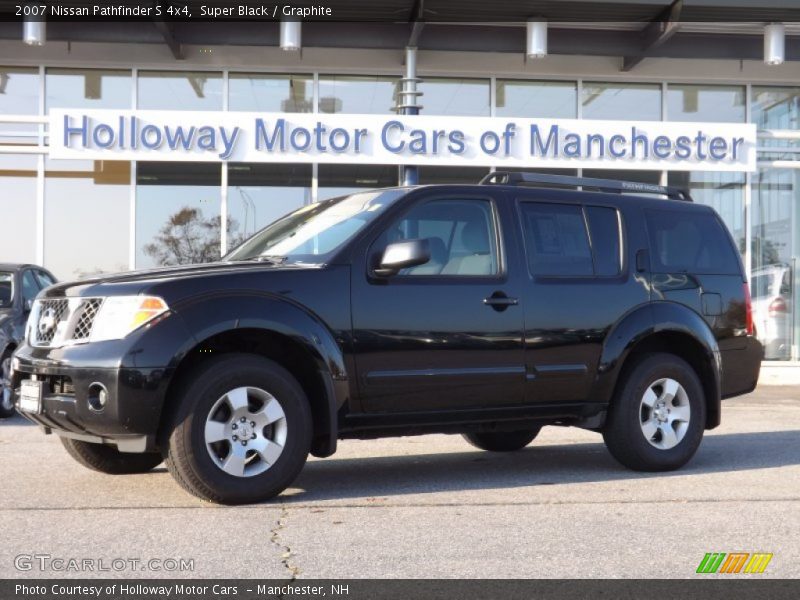 Super Black / Graphite 2007 Nissan Pathfinder S 4x4