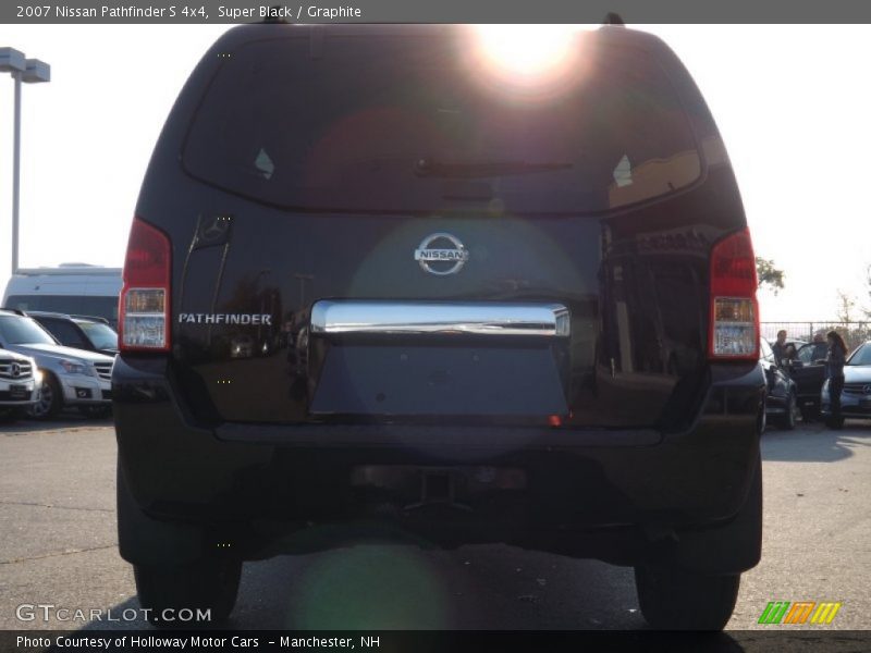 Super Black / Graphite 2007 Nissan Pathfinder S 4x4
