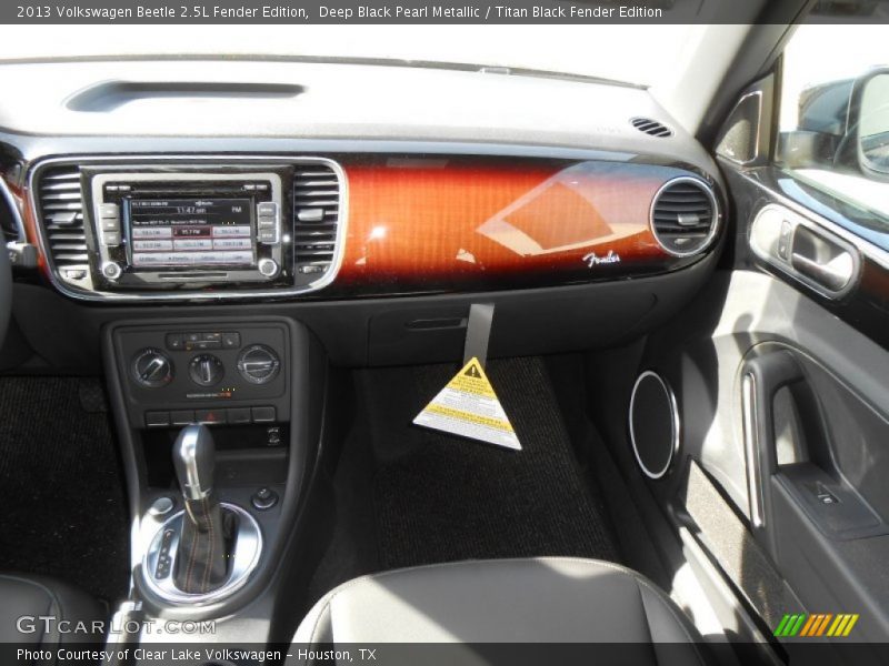Dashboard of 2013 Beetle 2.5L Fender Edition