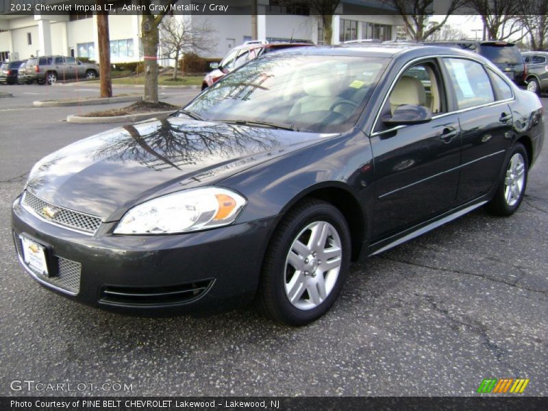 Ashen Gray Metallic / Gray 2012 Chevrolet Impala LT