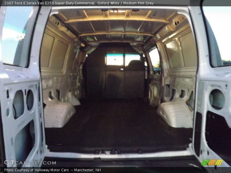 Oxford White / Medium Flint Grey 2007 Ford E Series Van E350 Super Duty Commercial