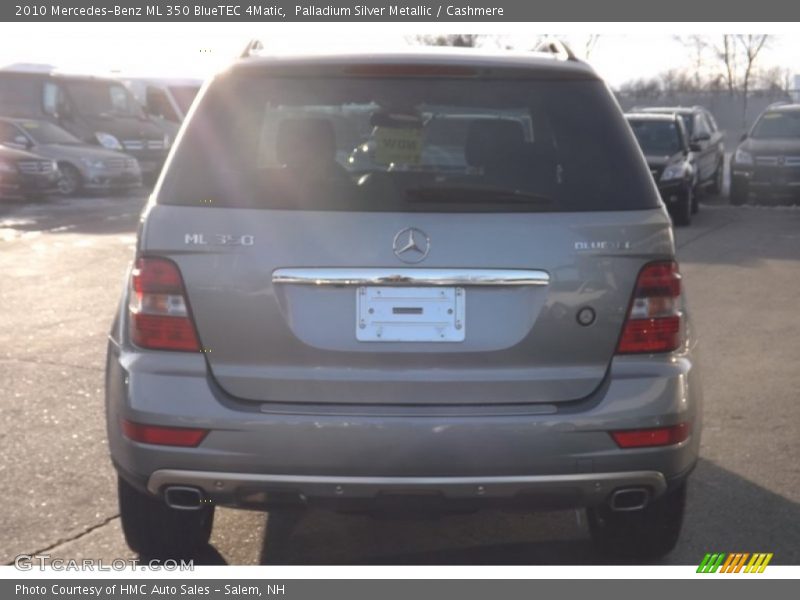 Palladium Silver Metallic / Cashmere 2010 Mercedes-Benz ML 350 BlueTEC 4Matic