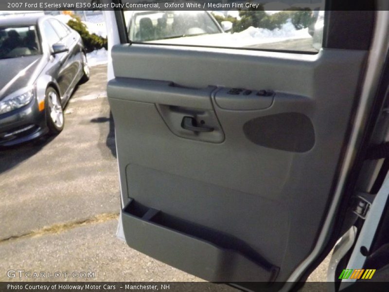 Oxford White / Medium Flint Grey 2007 Ford E Series Van E350 Super Duty Commercial