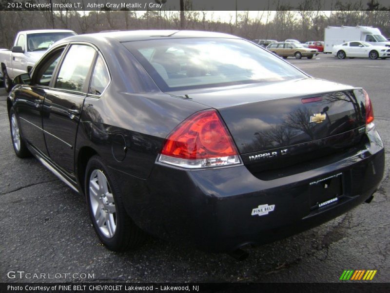 Ashen Gray Metallic / Gray 2012 Chevrolet Impala LT