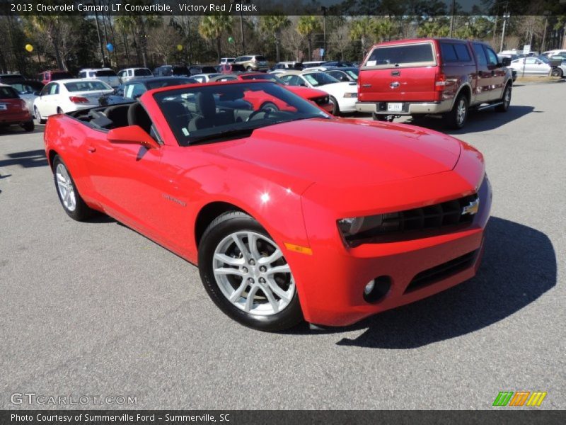 Front 3/4 View of 2013 Camaro LT Convertible