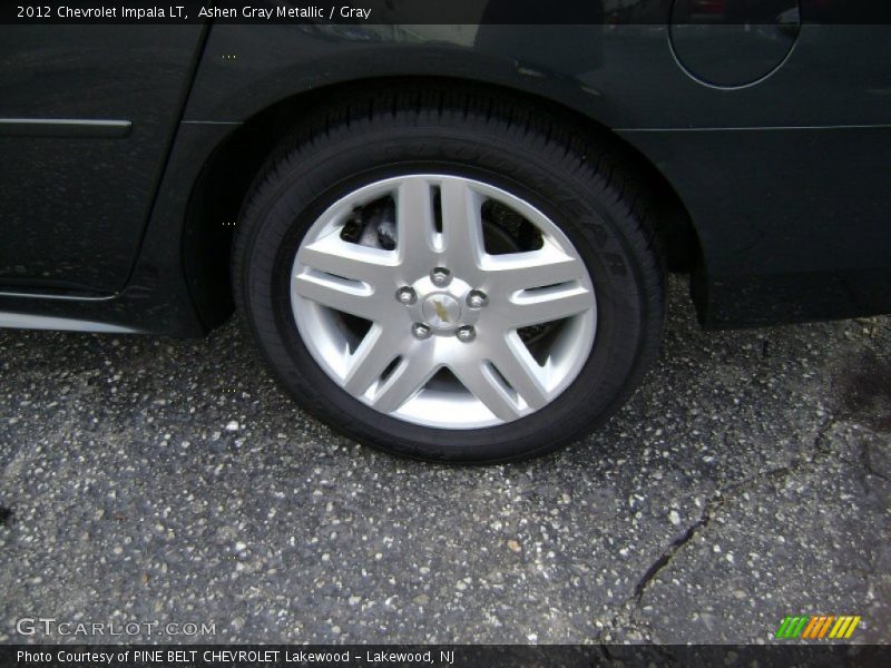 Ashen Gray Metallic / Gray 2012 Chevrolet Impala LT